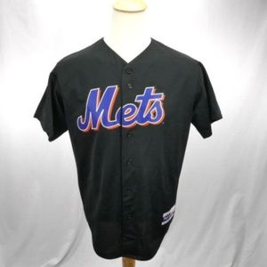 Mike Piazza NY mets vintage 90s Large jersey D5